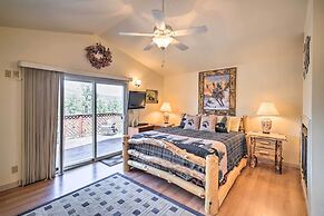 5 Mi to Snow Summit: Cabin w/ Deck & Fireplace