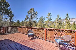 5 Mi to Snow Summit: Cabin w/ Deck & Fireplace