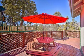 5 Mi to Snow Summit: Cabin w/ Deck & Fireplace