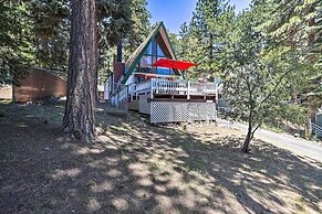 Running Springs A-frame w/ Deck & Mtn Views!