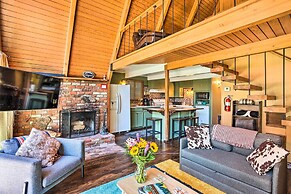 Running Springs A-frame w/ Deck & Mtn Views!