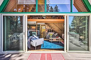 Running Springs A-frame w/ Deck & Mtn Views!