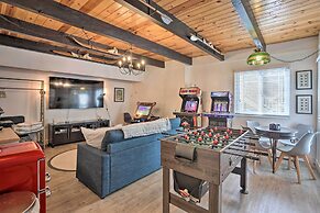 Modern Cabin w/ Game Room & Deck, Near Skiing