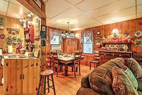 Pet-friendly Cabin w/ Fire Pit, BBQ & Great Deck!