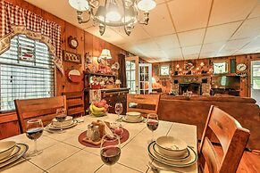 Pet-friendly Cabin w/ Fire Pit, BBQ & Great Deck!