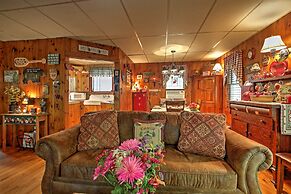 Pet-friendly Cabin w/ Fire Pit, BBQ & Great Deck!