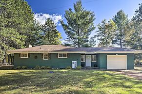 Eagle River Waterfront Home w/ Dock & Fire Pit!