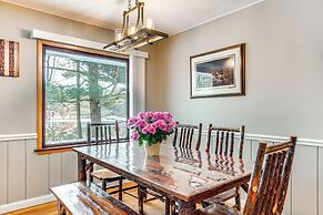 Eagle River Waterfront Home w/ Dock & Fire Pit!