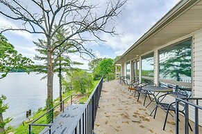 2 Private Decks: Lake-view Osage Beach Home