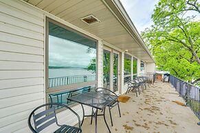 2 Private Decks: Lake-view Osage Beach Home