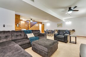 Lakefront Home w/ Rooftop Deck, Grill, Games!