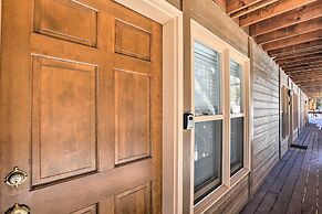 Walk to Marina: Rustic Grand Lake Retreat!