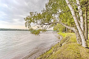 Spacious Luxury Cabin w/ Deck & Dock on Bone Lake