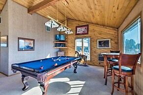 Ruidoso Home w/ Hot Tub, Mtn Views & Game Room!