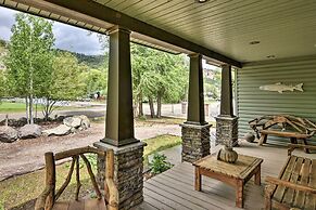 Riverfront Lake City Home w/ Fire Pit, Deck & Bbq!