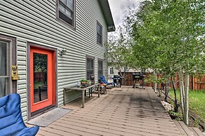 Riverfront Lake City Home w/ Fire Pit, Deck & Bbq!