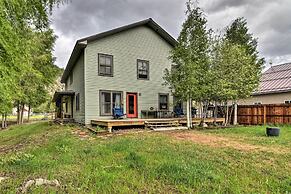 Riverfront Lake City Home w/ Fire Pit, Deck & Bbq!