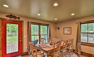 Riverfront Lake City Home w/ Fire Pit, Deck & Bbq!