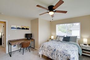 Waterfront Allyn Home With Fire Pit + 2 Kayaks!