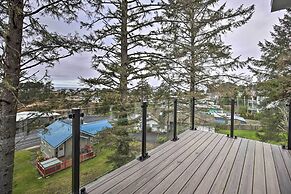 Ocean View Depoe Bay Townhome - Walk to Downtown!