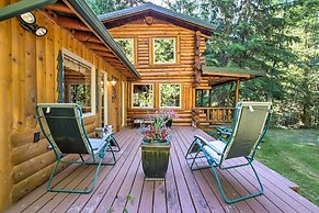 Rustic Sequim Cabin w/ Fire Pit & Forested Views!