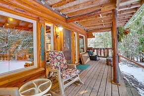 Rustic Sequim Cabin w/ Fire Pit & Forested Views!