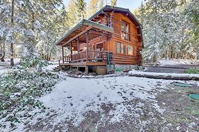 Rustic Sequim Cabin w/ Fire Pit & Forested Views!