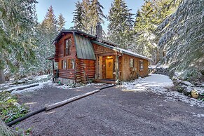 Rustic Sequim Cabin w/ Fire Pit & Forested Views!