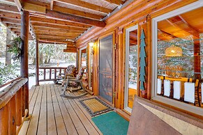 Rustic Sequim Cabin w/ Fire Pit & Forested Views!