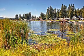 Newport Cabin w/ Lakefront Private Porch & Grill!