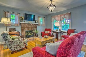 Restored Mars Hill Home on 1 Acre: Walk to Town!