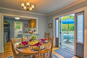 Restored Mars Hill Home on 1 Acre: Walk to Town!