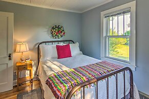 Restored Mars Hill Home on 1 Acre: Walk to Town!