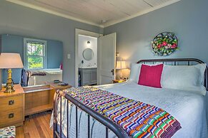 Restored Mars Hill Home on 1 Acre: Walk to Town!