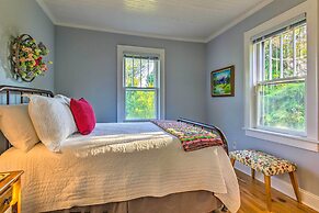 Restored Mars Hill Home on 1 Acre: Walk to Town!