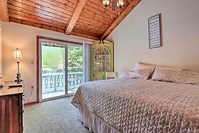 Lakefront Rocky Mount Cabin w/ Dock & Kayaks!