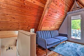 Lakefront Rocky Mount Cabin w/ Dock & Kayaks!