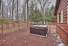 Rustic Lake Harmony Home w/ Fire Pit & Hot Tub!