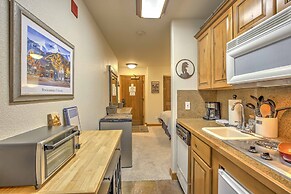 Walk to Main St: Ski-in/out Breckenridge Studio!