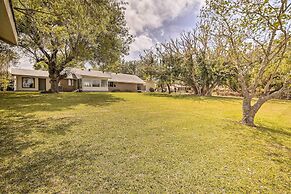 Riverfront Family Home: Yard, Orchard, Dock!