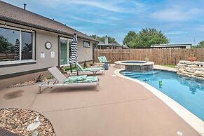 Hot Tub, Pool, & Fire Pit: Gorgeous Hutto Home