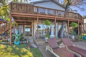 Waterfront Home in Tool w/ Dock, Fire Pit & Patio!