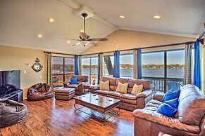 Dock & Fire Pit: Waterfront Cedar Creek Lake Home