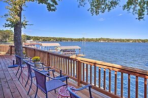 Waterfront Home in Tool w/ Dock, Fire Pit & Patio!