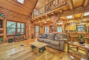 Quiet Inverness Log Cabin w/ Furnished Deck!