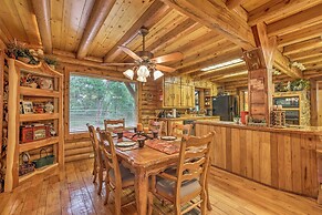 Quiet Inverness Log Cabin w/ Furnished Deck!