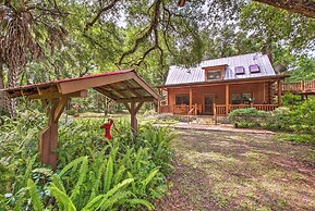 Quiet Inverness Log Cabin w/ Furnished Deck!