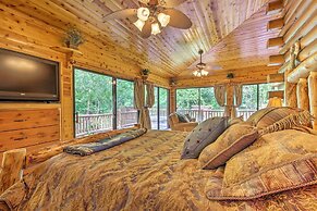 Quiet Inverness Log Cabin w/ Furnished Deck!