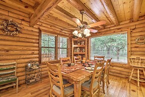 Quiet Inverness Log Cabin w/ Furnished Deck!