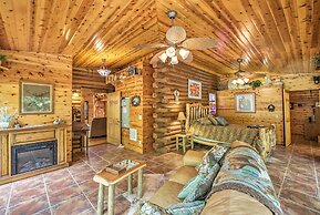 Quiet Inverness Log Cabin w/ Furnished Deck!